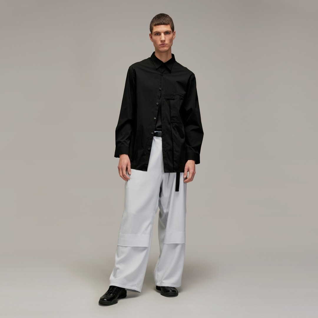 Adidas Y-3 Pleated Pocket Overhemd