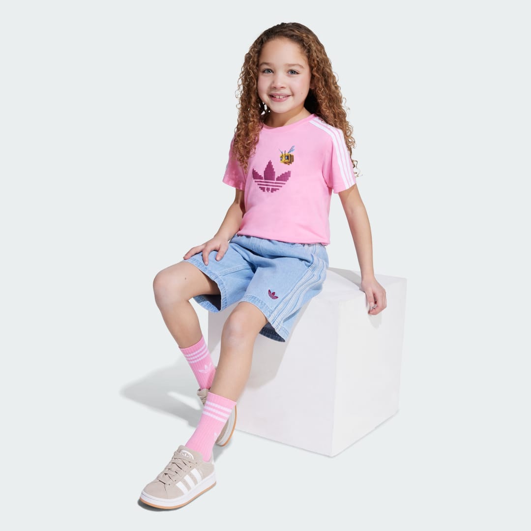 Adidas Originals x Minecraft T-shirt en Short Set