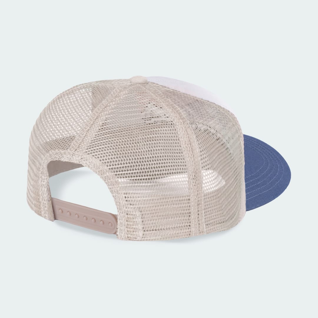 

adidas Gorra Trucker Snap-Back Unisex, Blanco