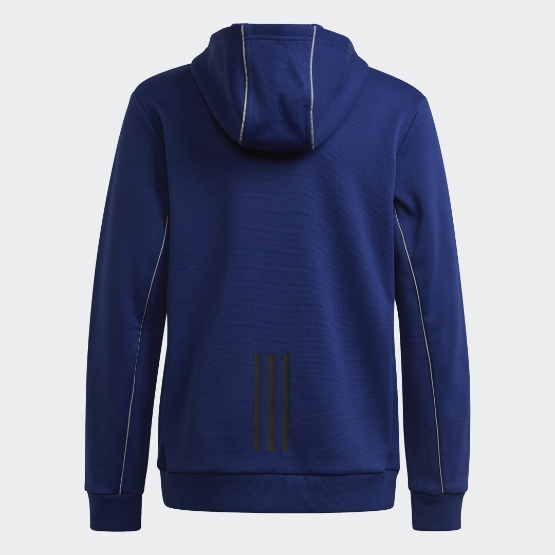 фото Флисовая худи с укороченной молнией xfg adidas sportswear
