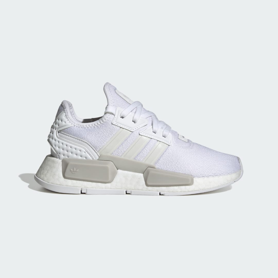 Image of adidas NMD_G1 Shoes Kids White 3.5 - Kids Lifestyle Athletic & Sneakers