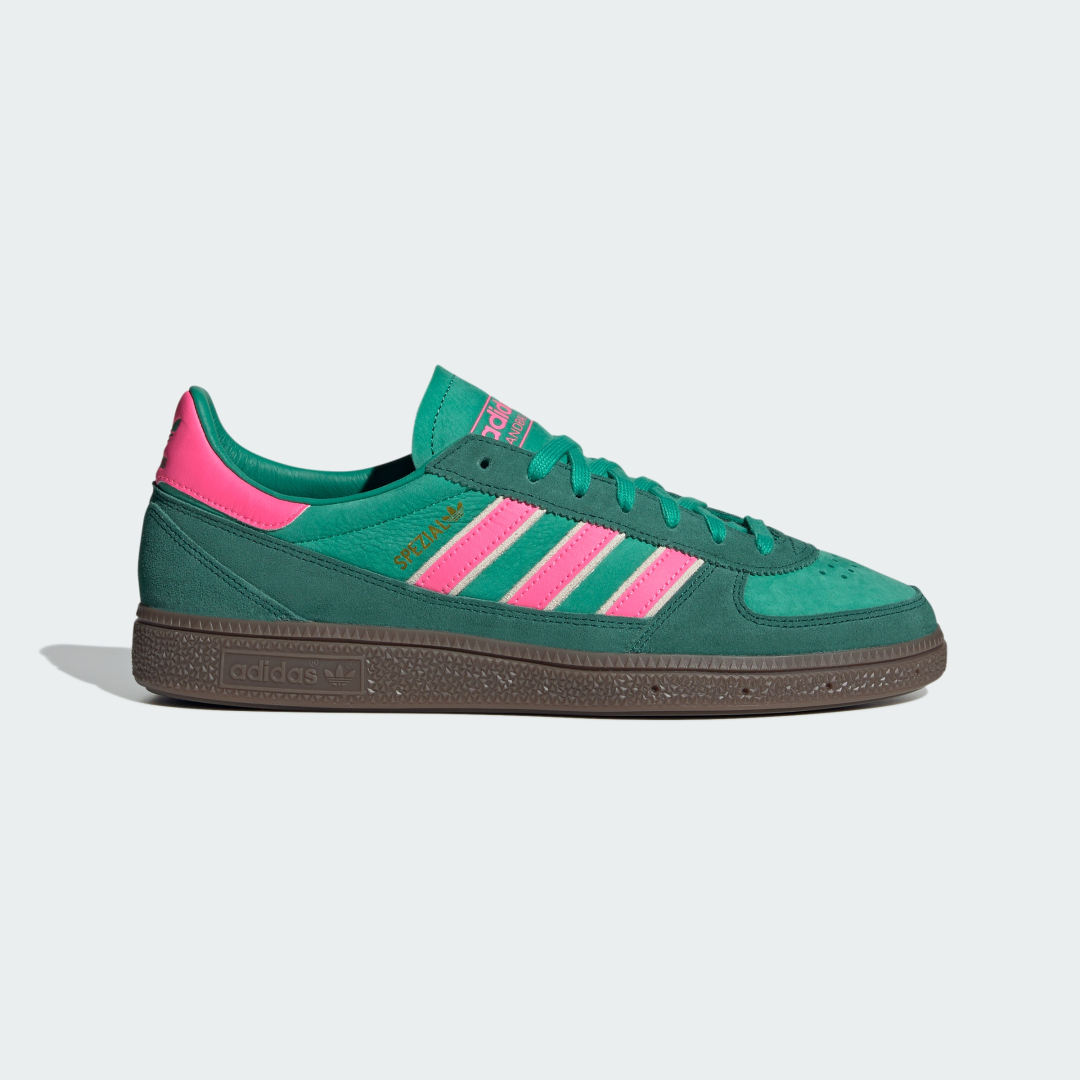 Adidas Spezial sneaker Court Green / Lucid Pink / Off White