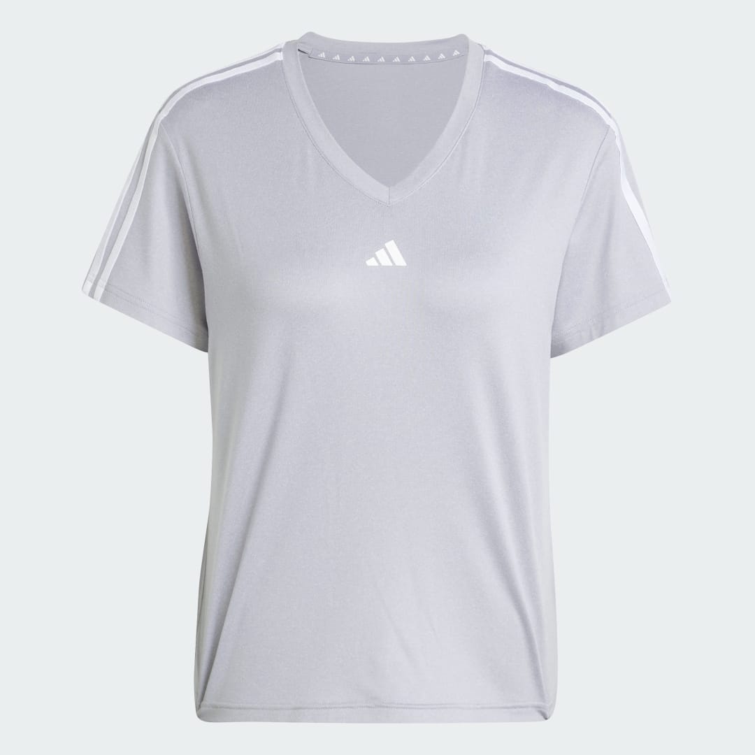 Adidas AEROREADY Train Essentials 3-Stripes V-neck T-shirt