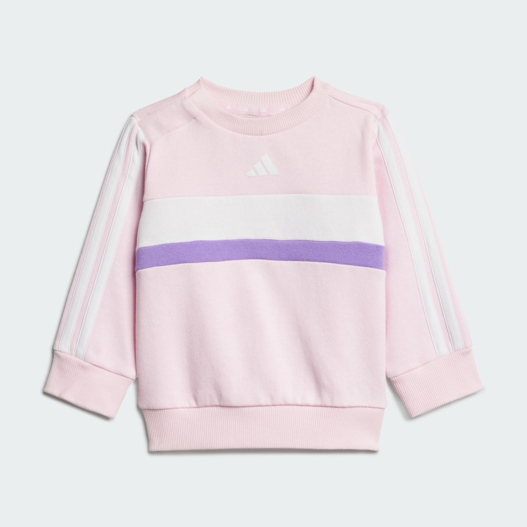 Adidas Seasonal Essentials Tiberio 3-Stripes Fleece Setje Kids