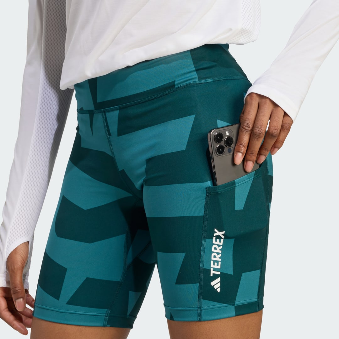 Adidas Terrex Multi 8-inch Strakke Short Printed