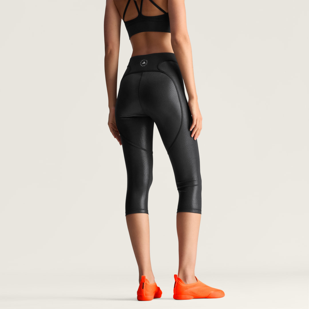 Adidas By Stella McCartney Capri Sportlegging met stippen