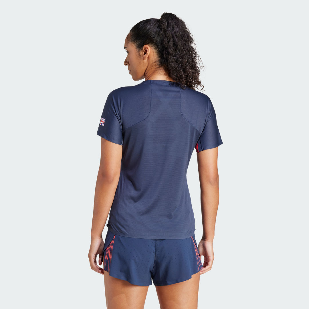 T shirt de running Team GB Adizero - vue 3