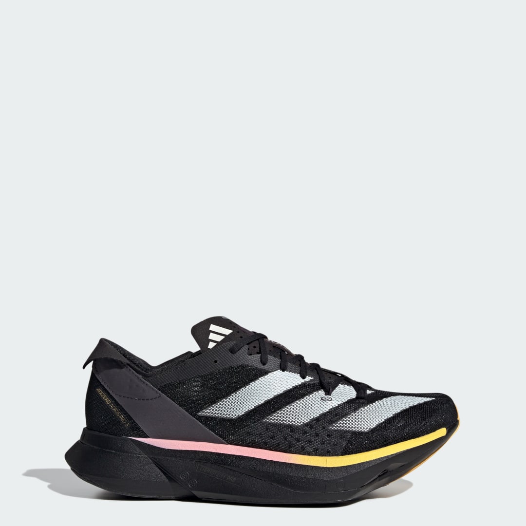 Image of adidas ADIZERO ADIOS PRO 3 Shoes Core Black 9 - Unisex Running Athletic & Sneakers
