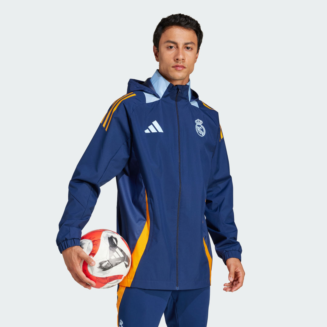Thumbnail - Real Madrid Tiro 24 Competition All-Weather Jacke