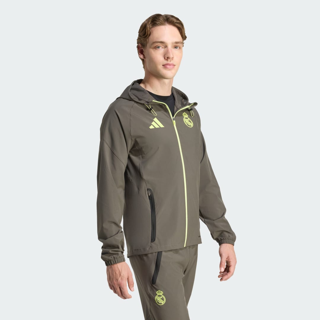 Veste de voyage Real Madrid Tiro 25 Competition Vis Tech - vue 7