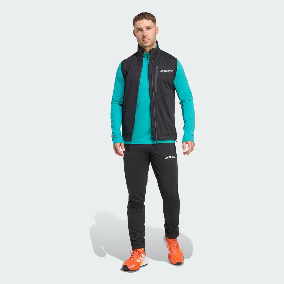 Adidas Terrex Xperior Longsleeve met Halflange Rits