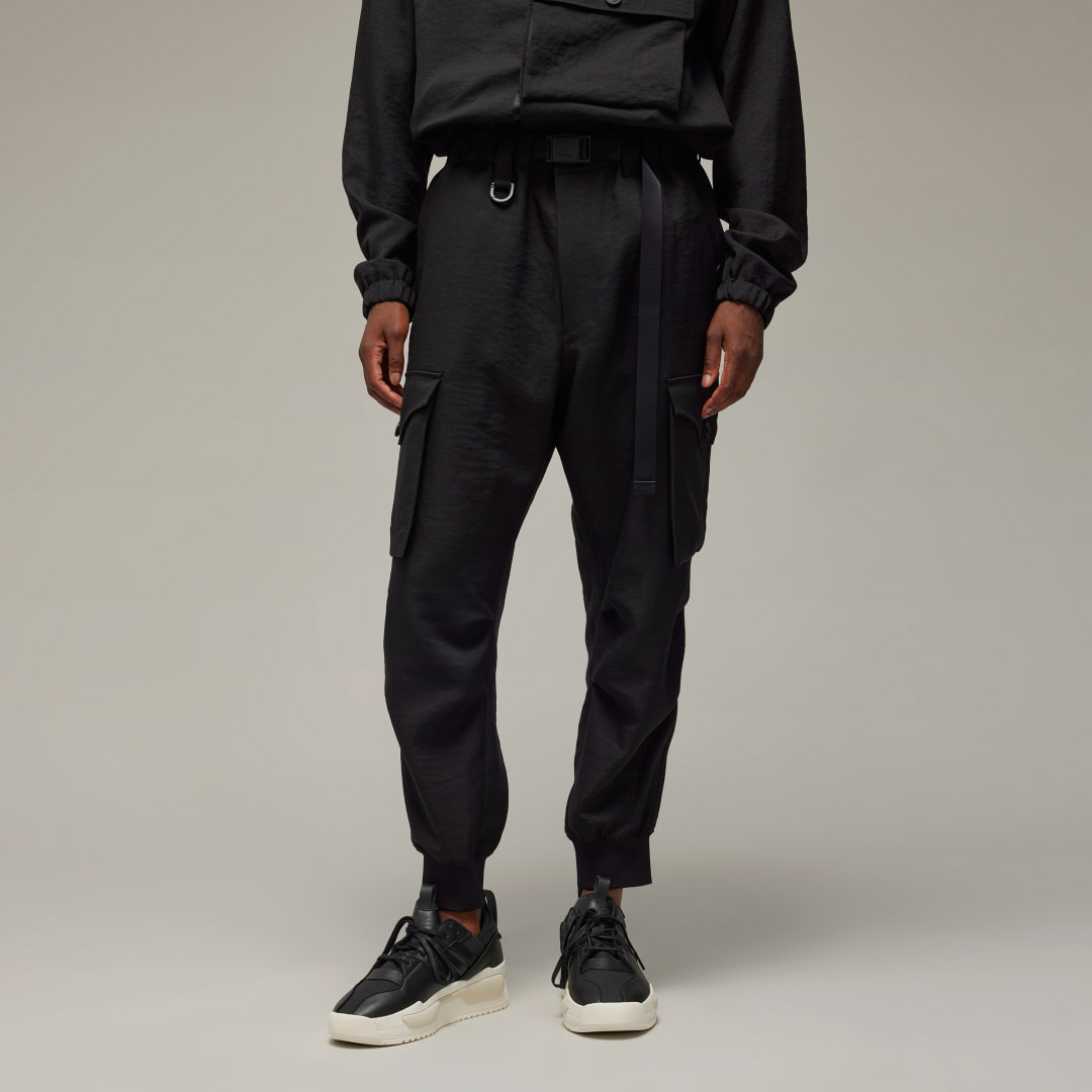 Y-3 Stijlvolle Urban Broeken voor Mannen Black Heren