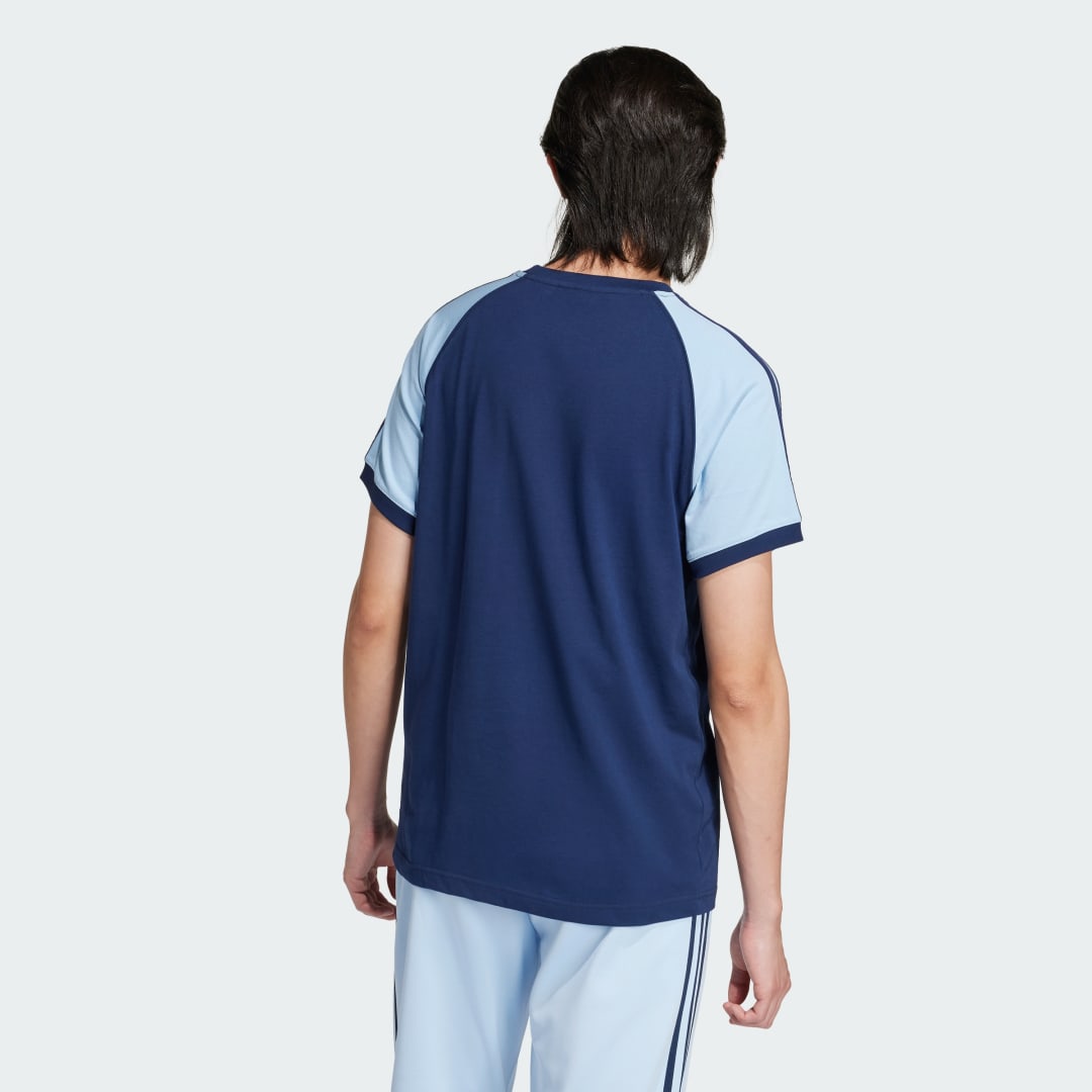 T shirt colorblock 3 bandes - vue 2