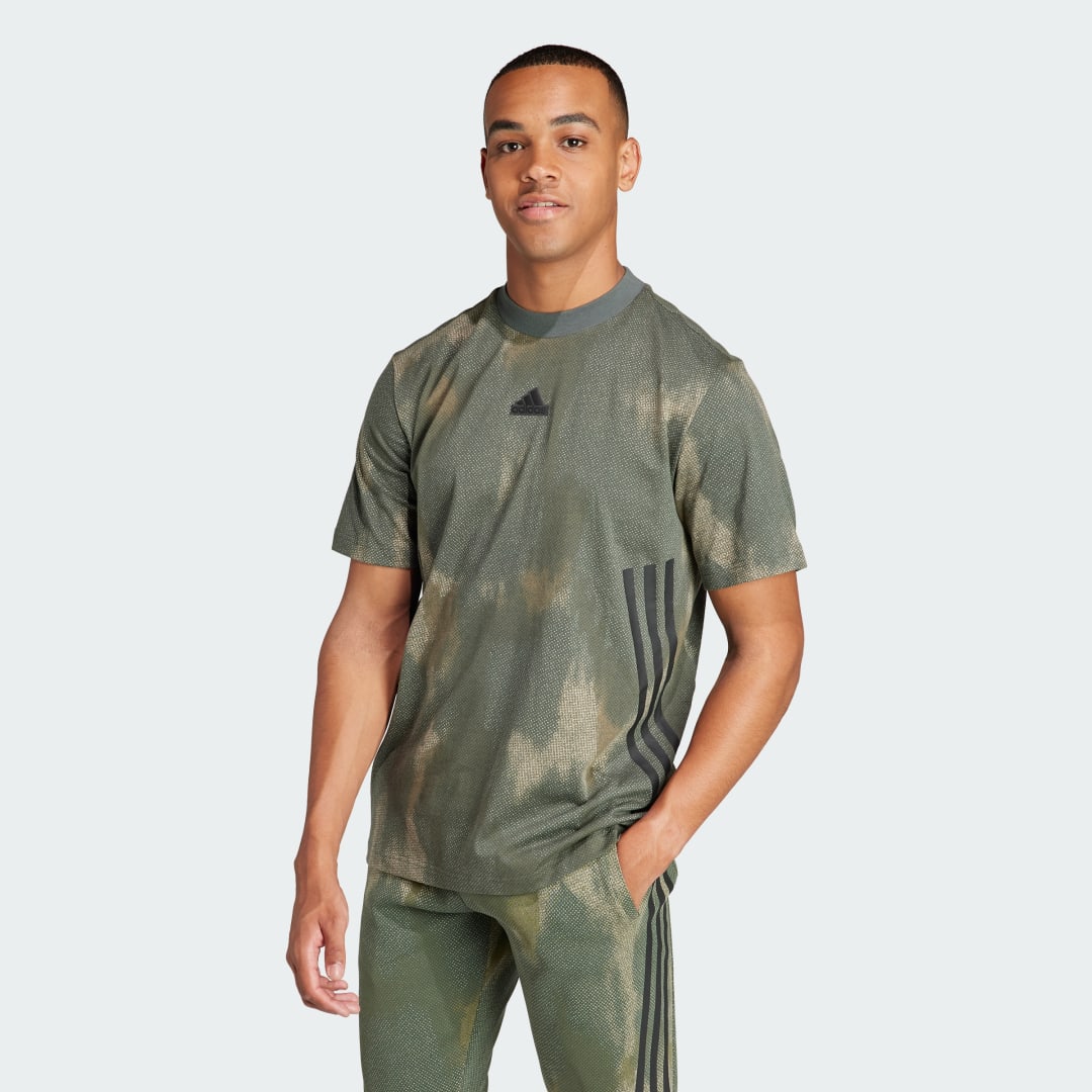 T shirt adidas FI 3S REG T EU - vue 8