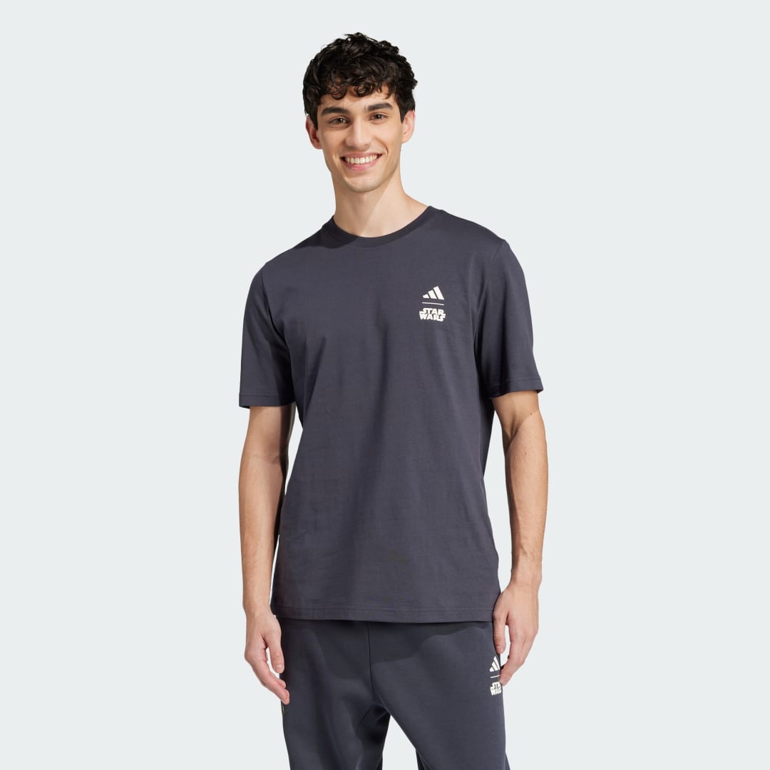 Adidas STAR WARS THE MANDALORIAN T-SHIRT REGULAR FIT MET GRAPHIC ACHTEROP