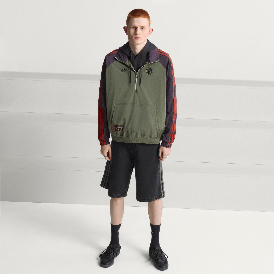 Adidas FC Bayern München Terrace Icons Jack met Halflange Rits