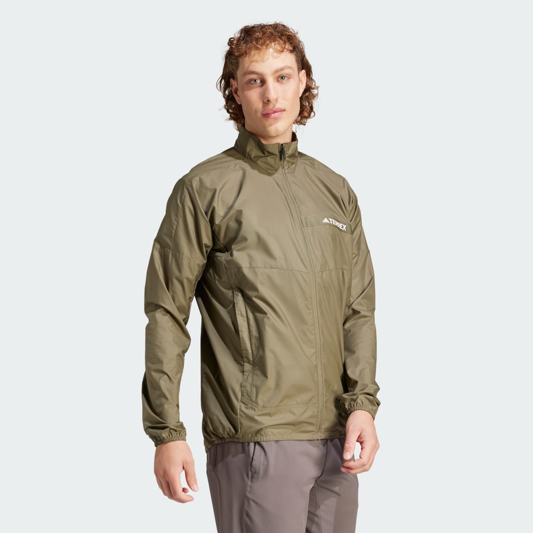 

adidas Rompevientos Terrex Multi Hombre, Olive strata