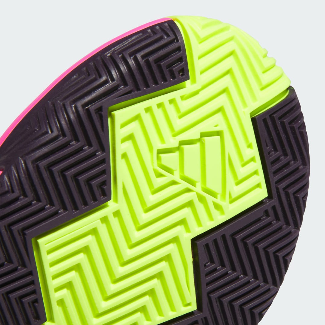 

adidas Tenis Cross 'Em Up Select Mid Para Niños, Lucid rosa/aurora negro/lucid lemon