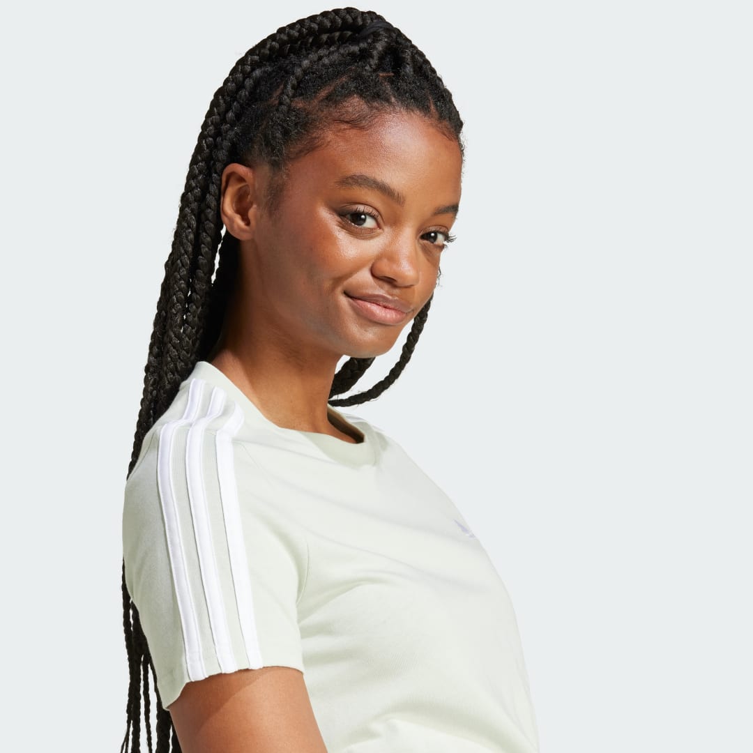 Adidas Essentials Slim 3-Stripes T-shirt