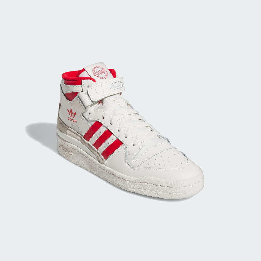 Adidas Forum sneaker Cloud White / Better Scarlet / Cloud White