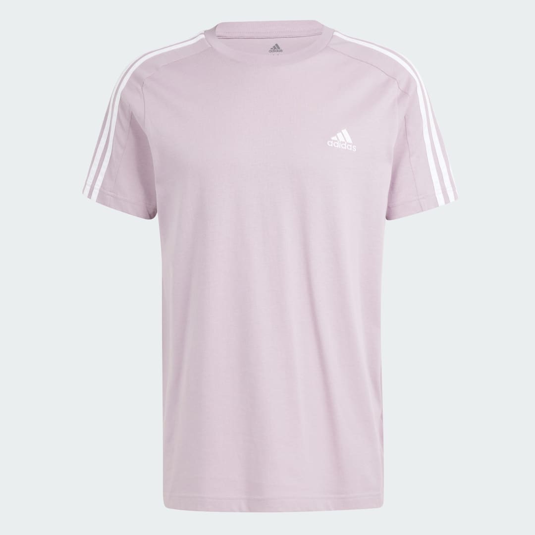 T-shirt à 3 bandes en jersey Essentials