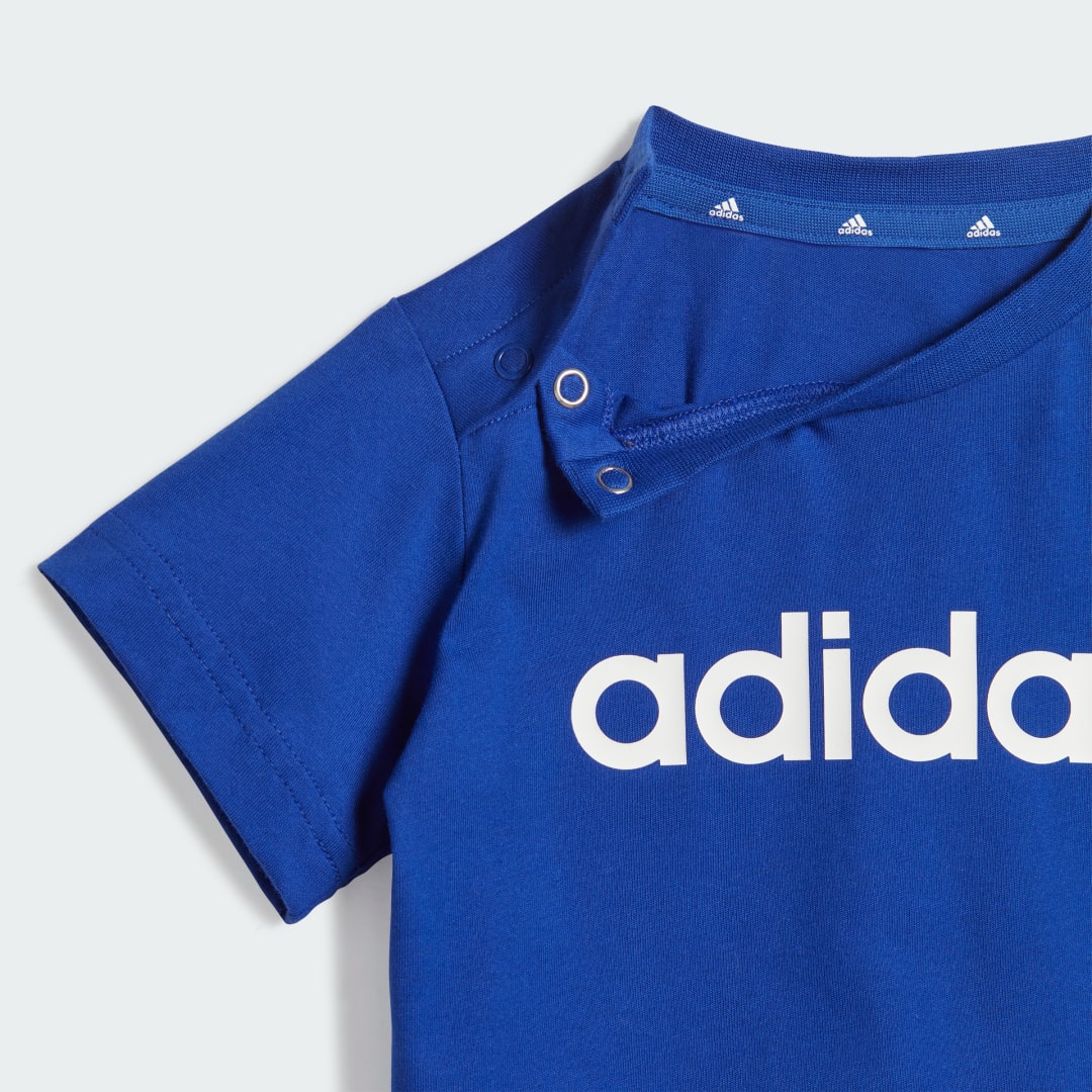 Adidas Essentials Lineage Organic Cotton T-shirt en Short Set