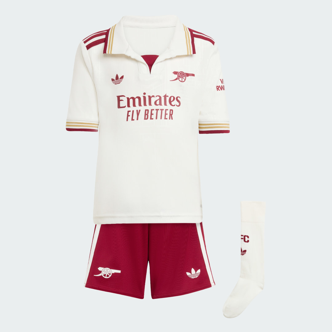 Adidas Arsenal 25 26 Derde Mini-Tenue Kids