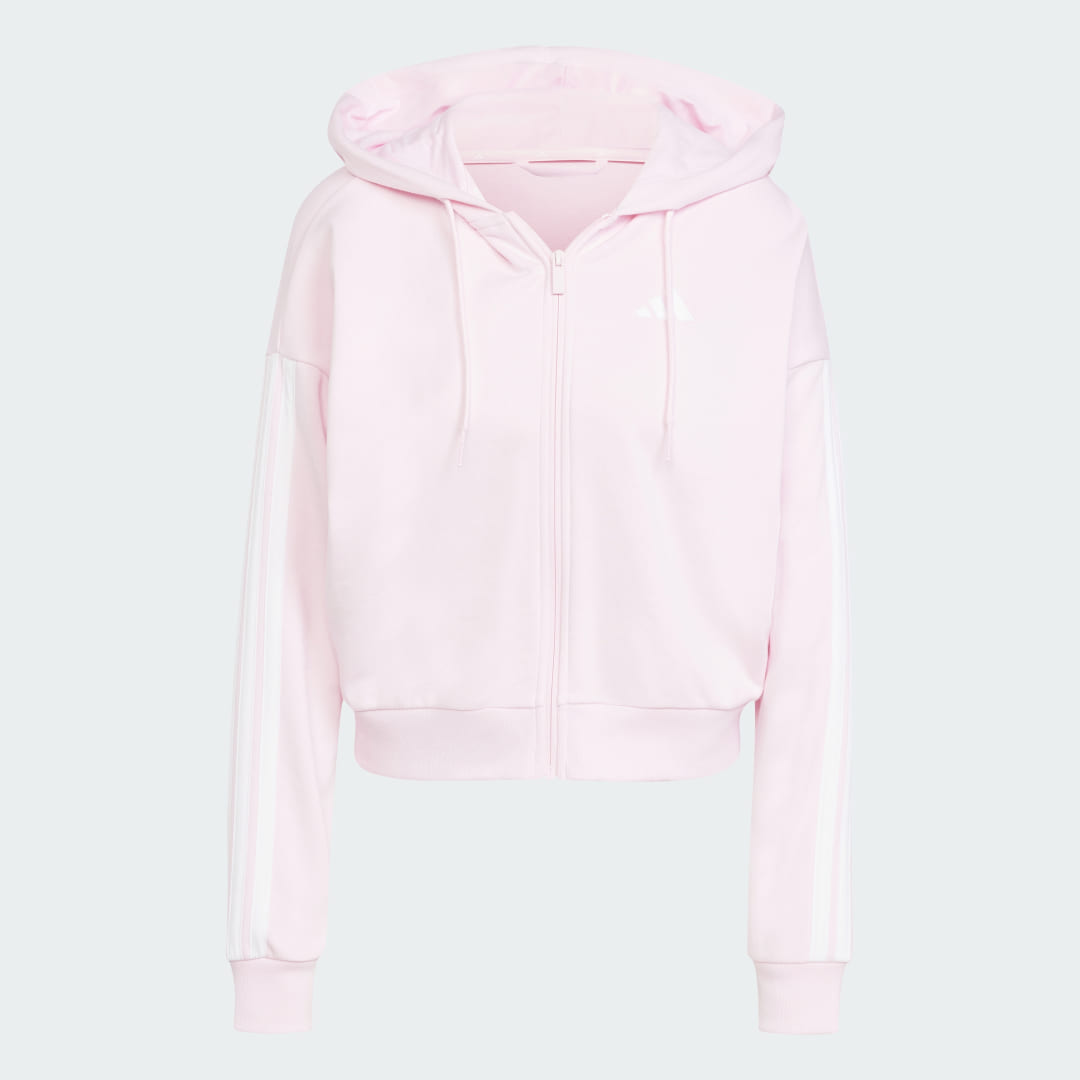 Adidas Essentials 3-Stripes French Terry Ritshoodie