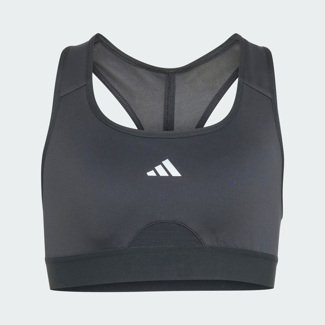 

adidas Top Deportivo Powerreact Niños, Negro/reflective plata