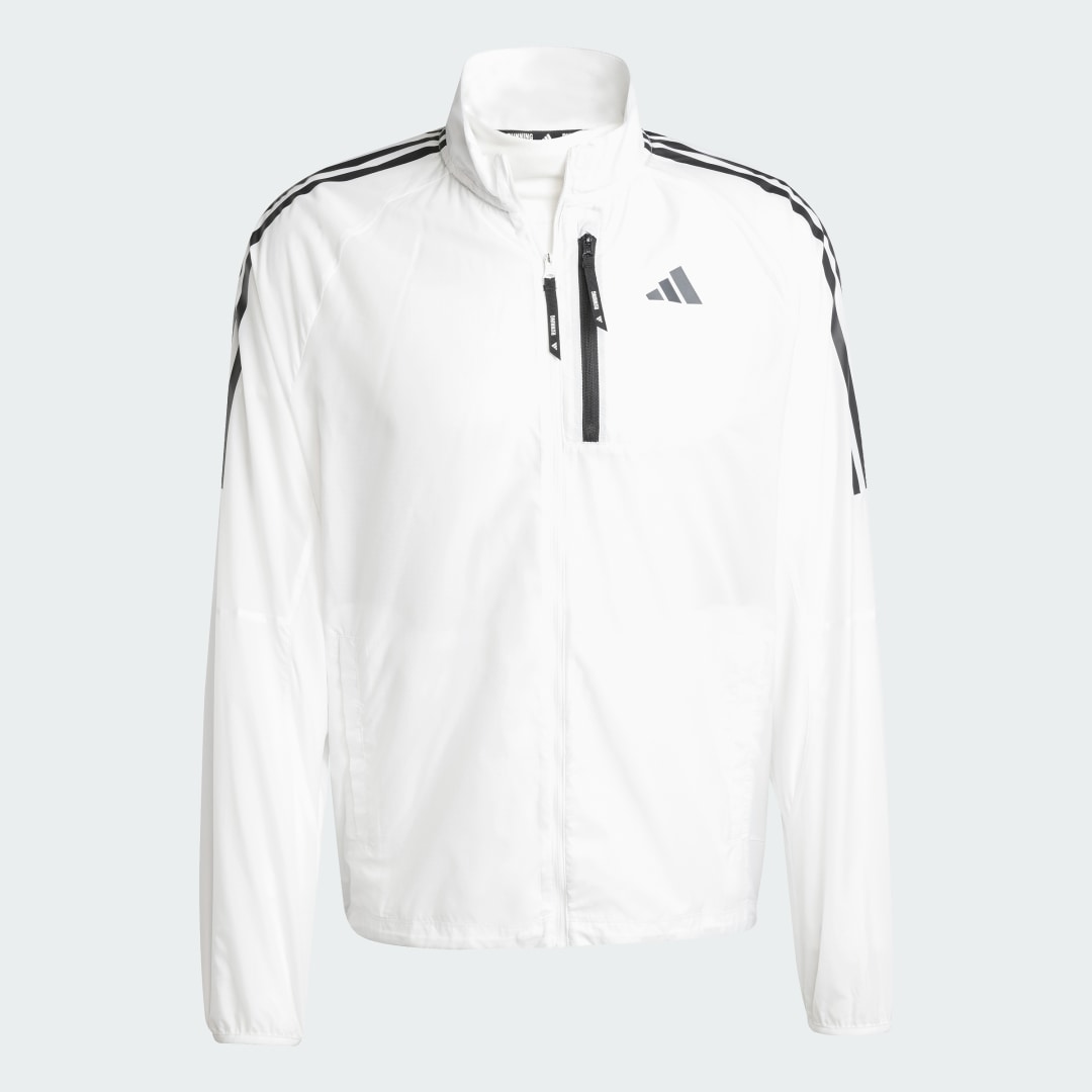 Adidas Own the Run 3-Stripes Opvouwbaar Jack