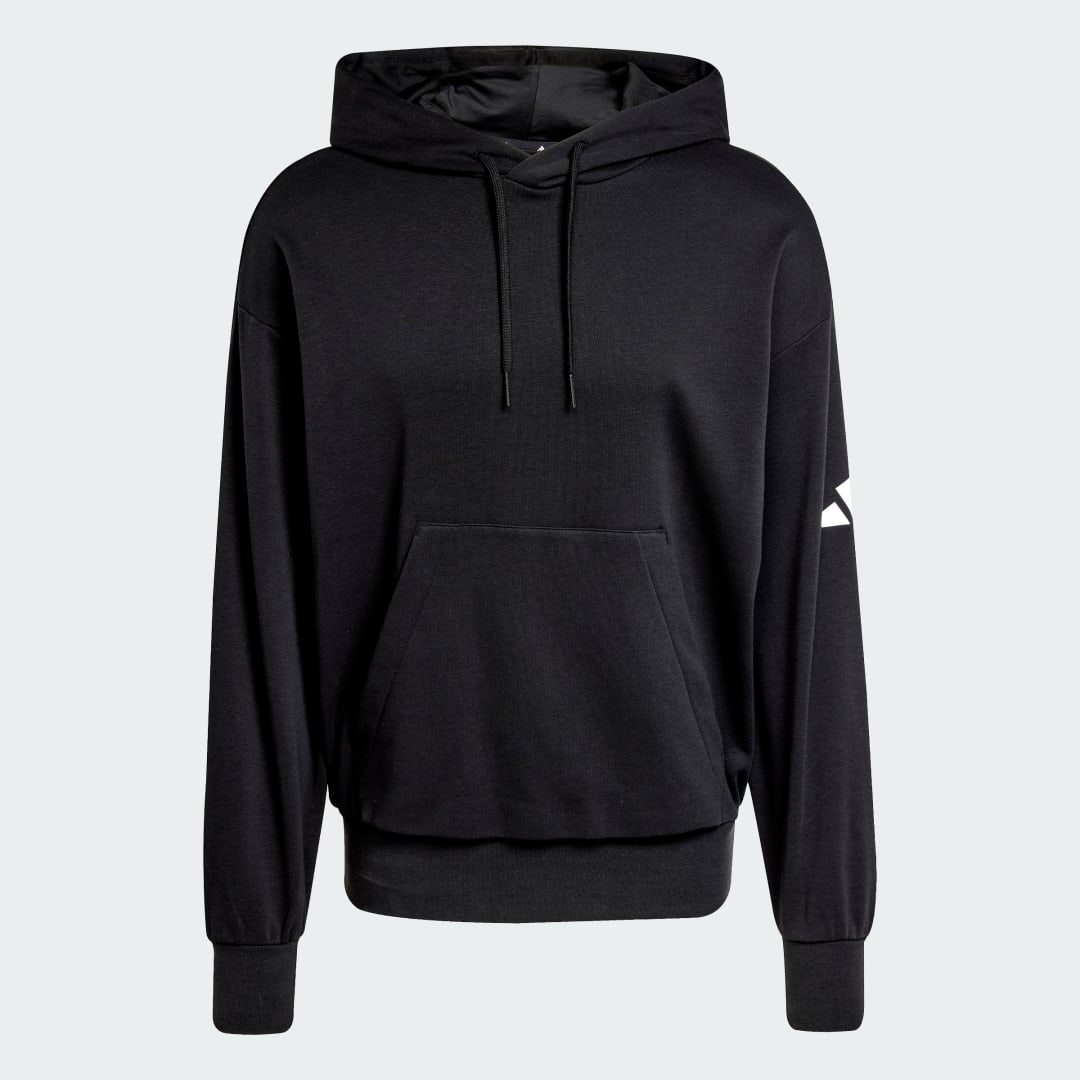 Adidas Essentials Loose-Fit 3 Bar Logo French Terry Hoodie