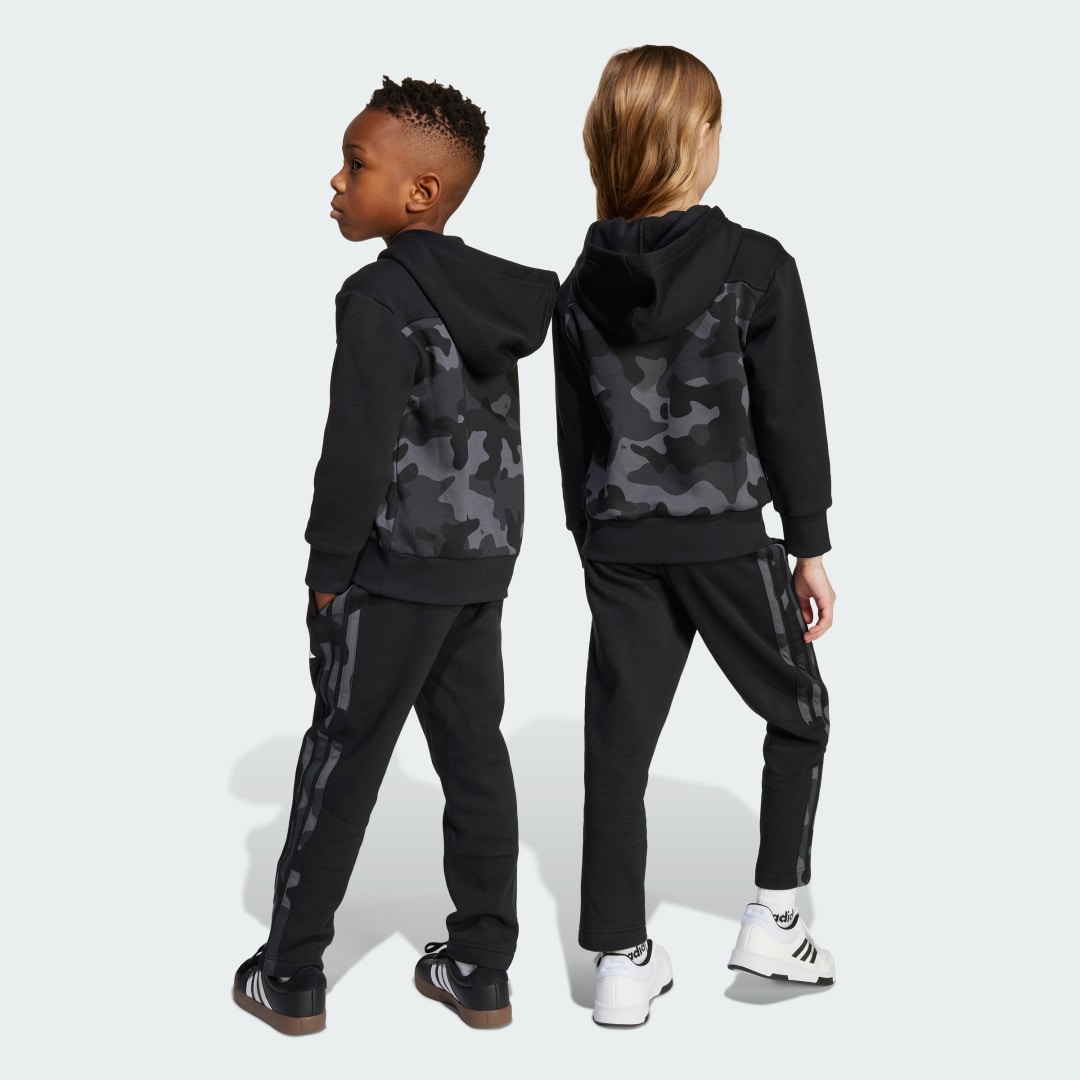 Adidas Seasonal Essentials Little Kids Camo Fleece Joggingpak