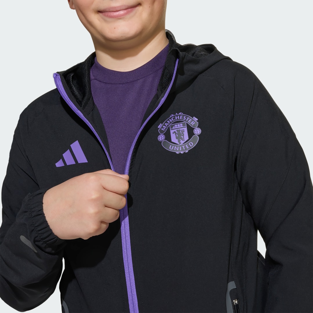 Adidas Manchester United Tiro 25 Competition Vis Tech Reisjack Kids