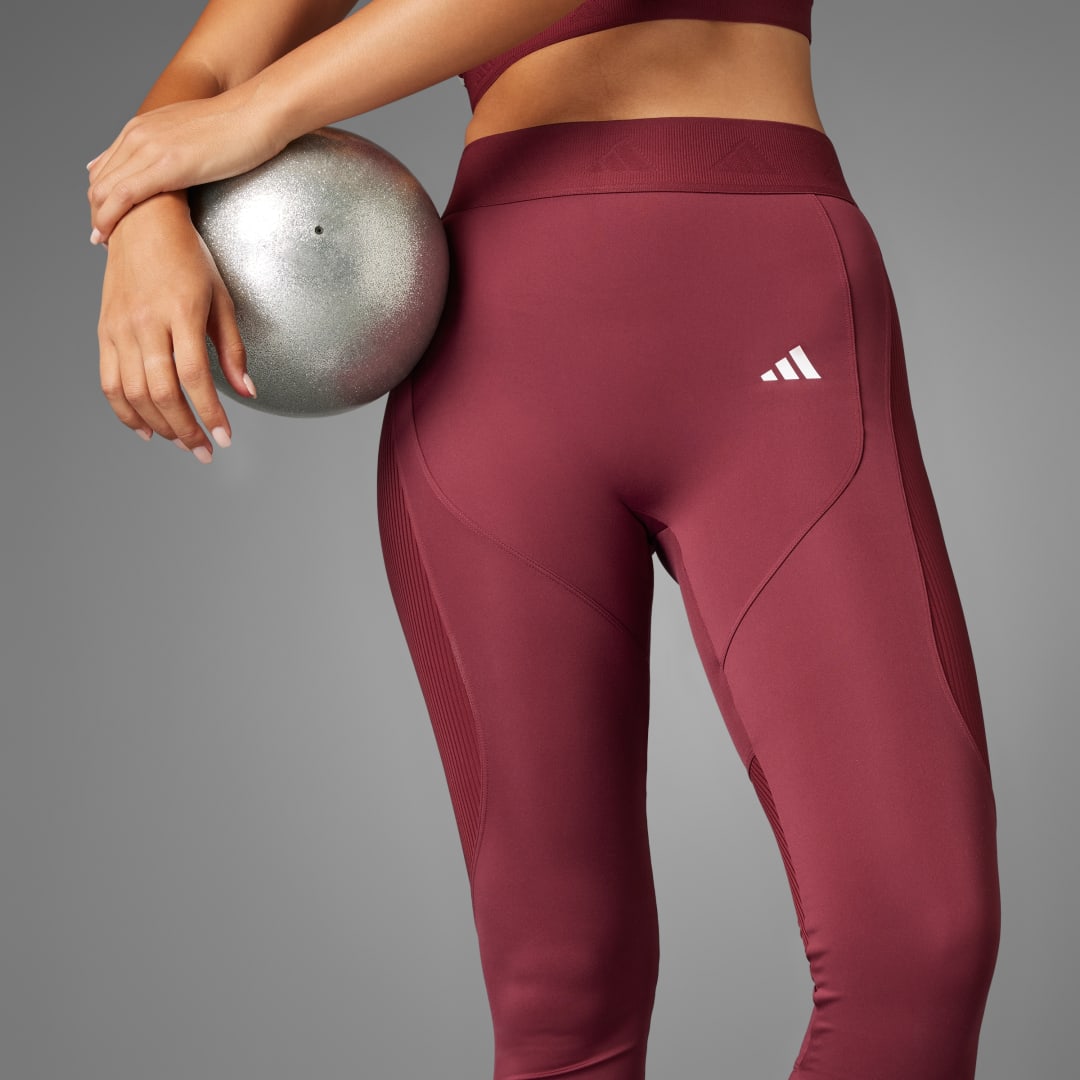 Adidas Hyperglam Ribbed Lange Legging