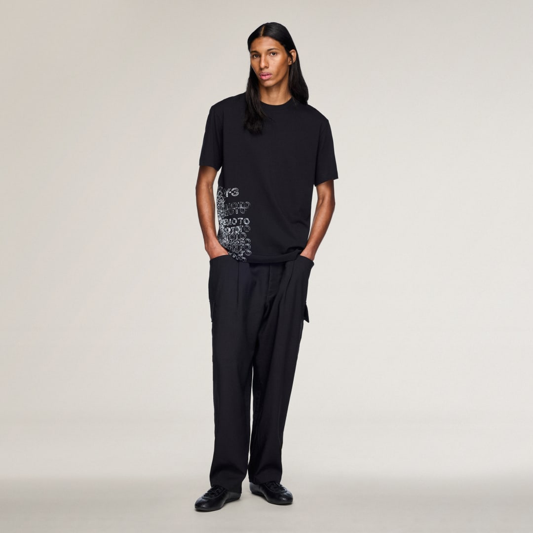 T SHIRT MANCHES COURTES Y 3 GFX - vue 4