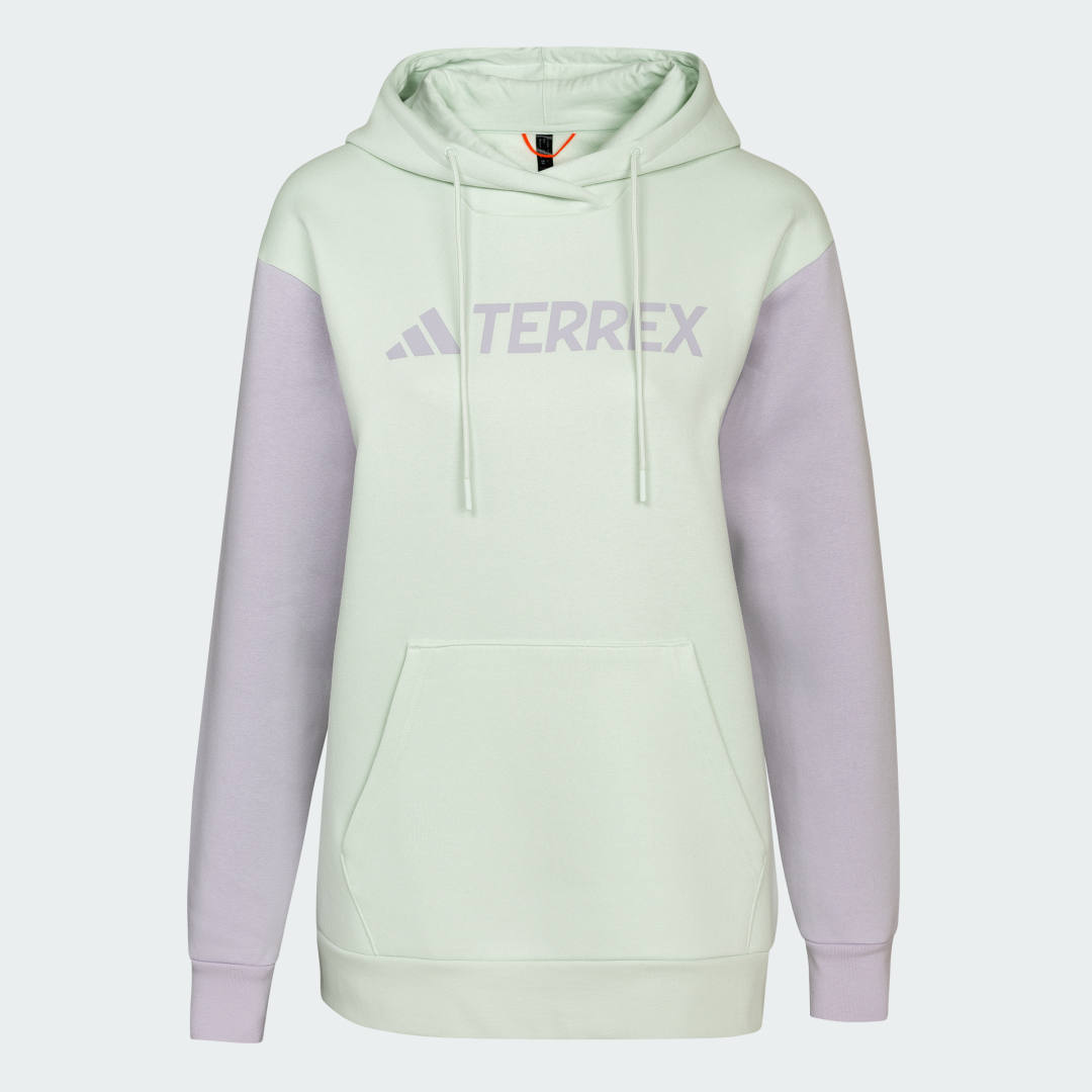 

adidas Buzo con Capucha Terrex Multi Logo Grande Mujer, Plata