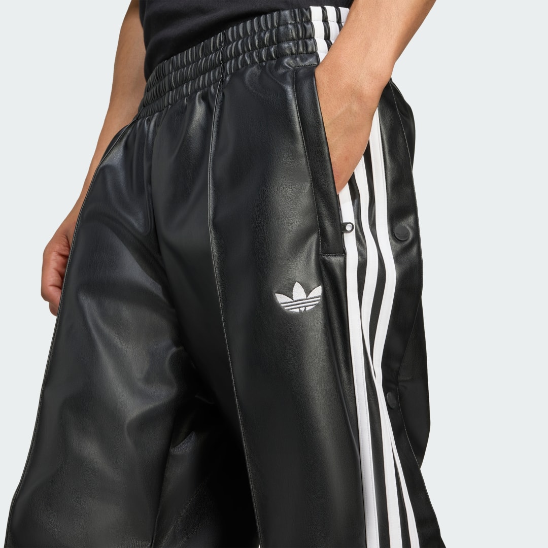 Adidas x Jeremy Scott Faux Leather Wide Broek