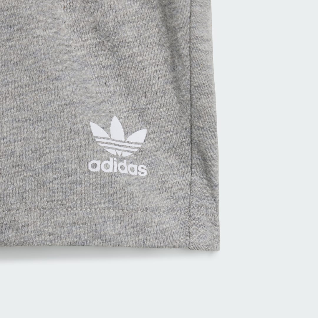 

adidas Conjunto Shorts y Camiseta Niño, Gris