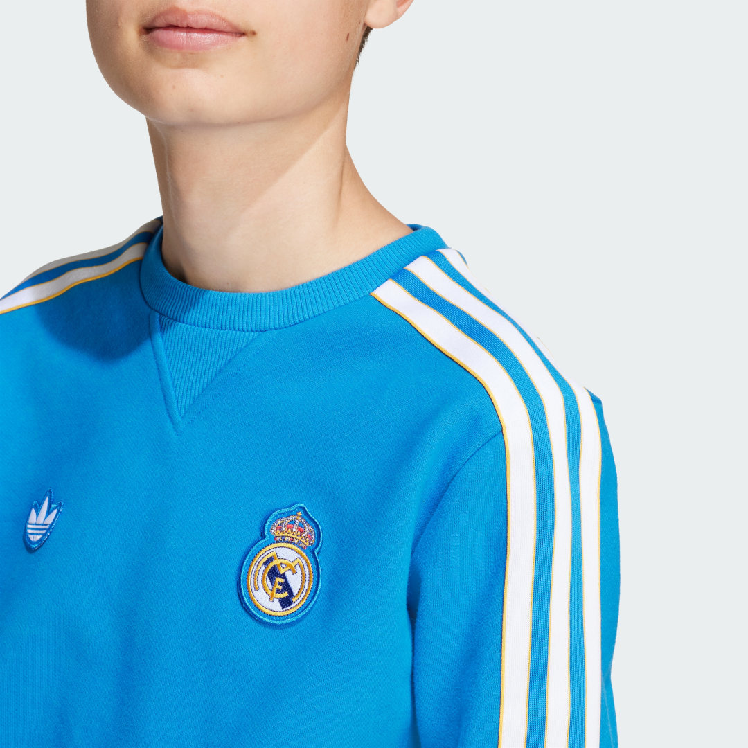 Adidas Real Madrid Terrace Icons Sweatshirt voor kinderen