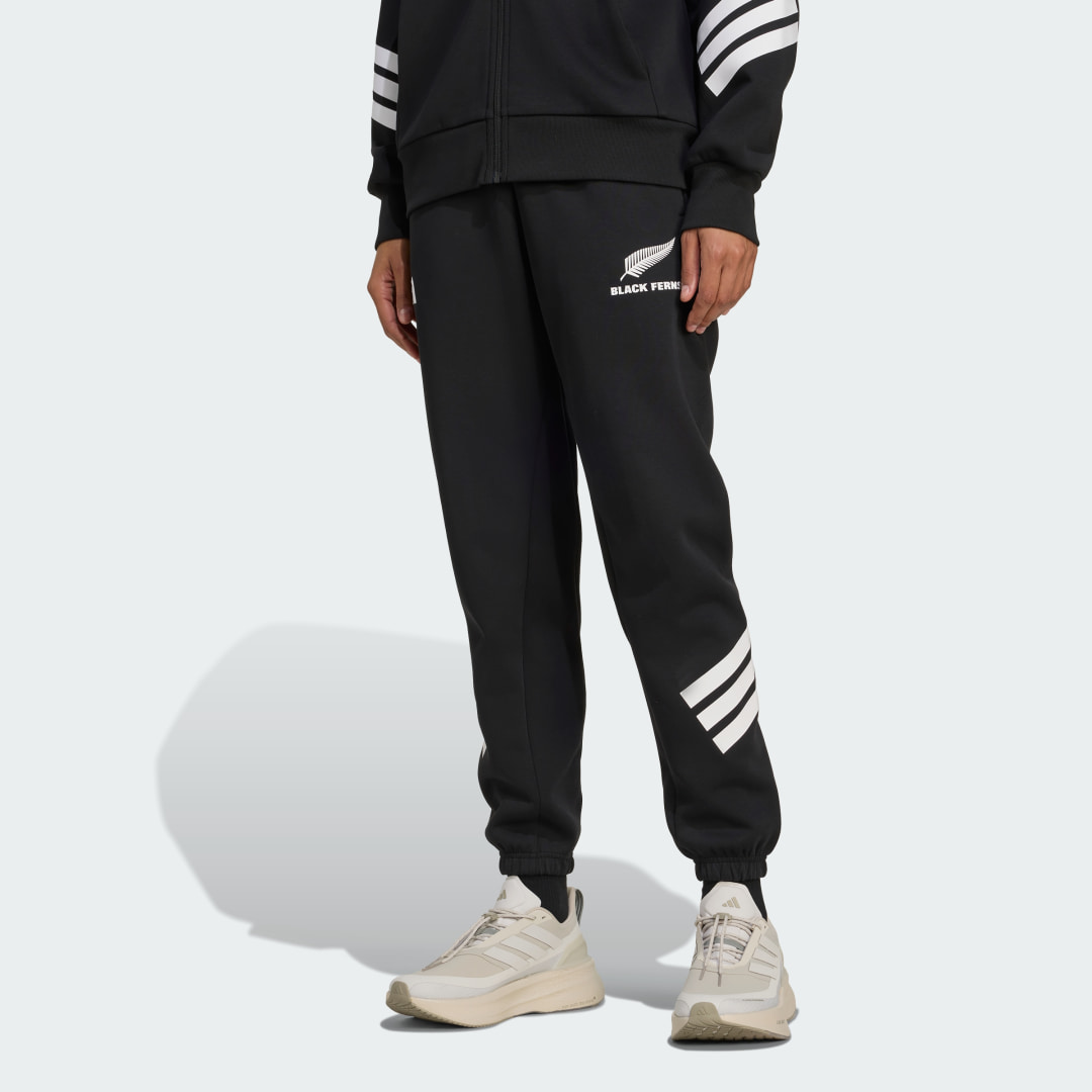 Adidas Black Ferns 3-Stripes Broek