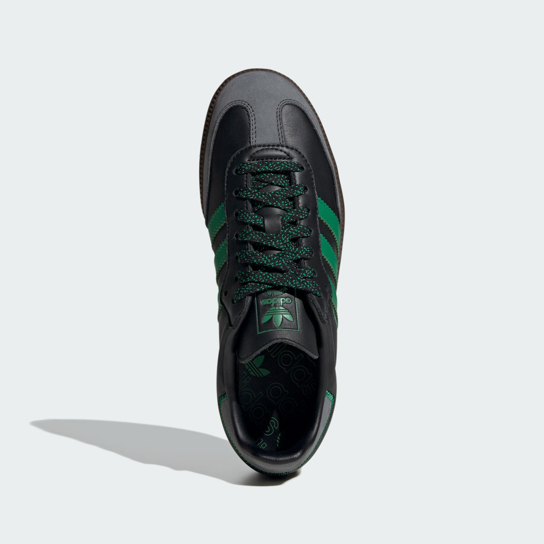 Adidas Samba sneaker Core Black / Green / Grey Six