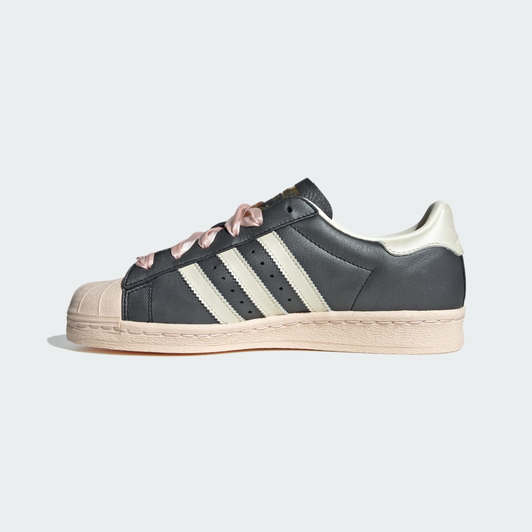 

adidas Tenis Superstar 82 Mujer, Negro/off blanco/wonder quartz