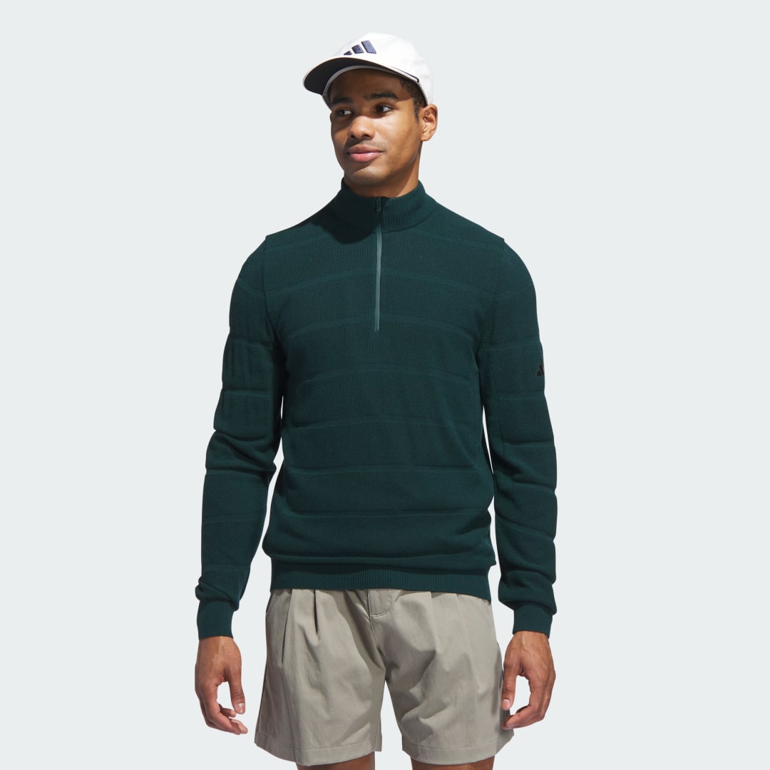 Image of Ultimate365 Tour Wind Knit Quarter-Zip cod002