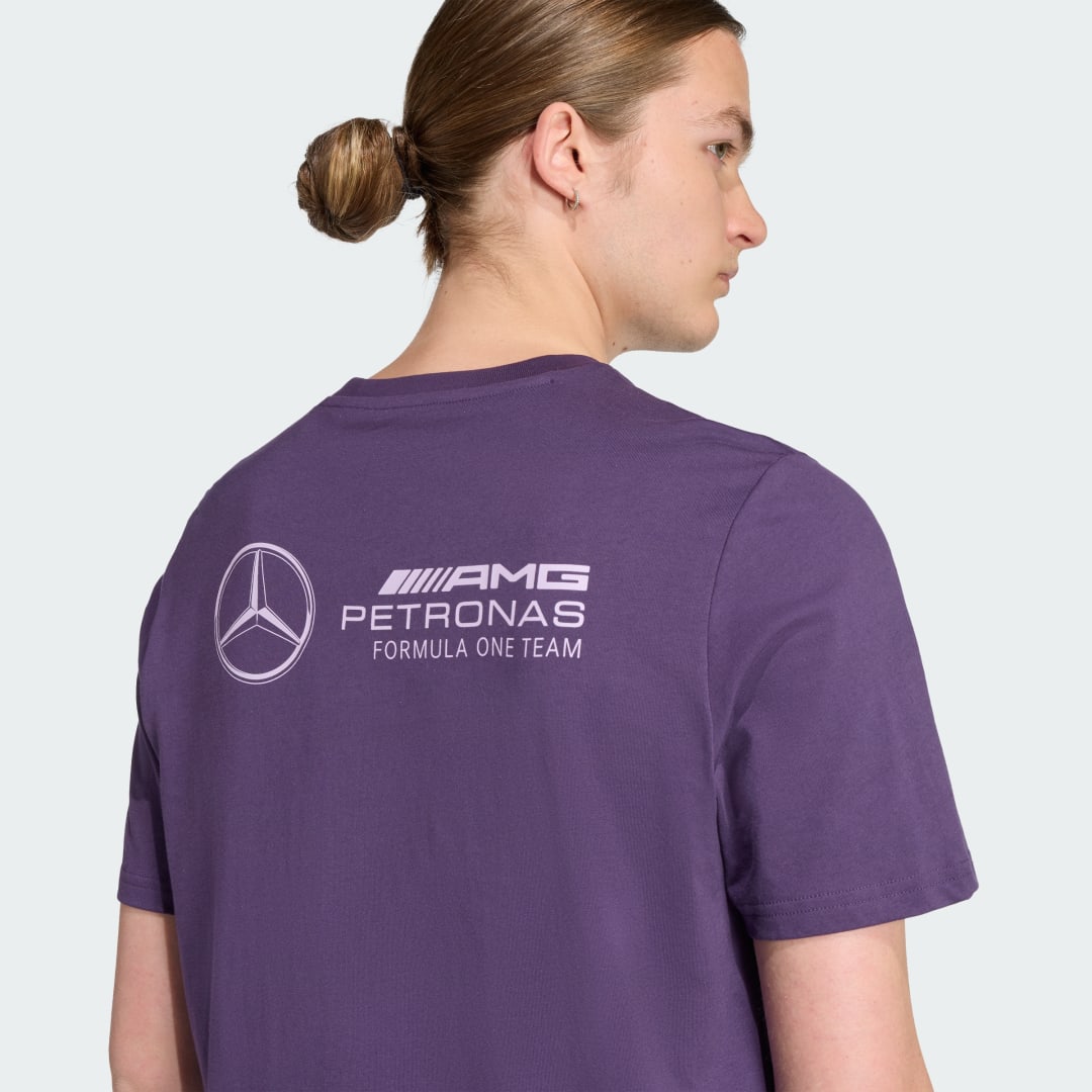 Adidas Mercedes AMG Petronas Formula One Team Premium Woven Graphic T-shirt
