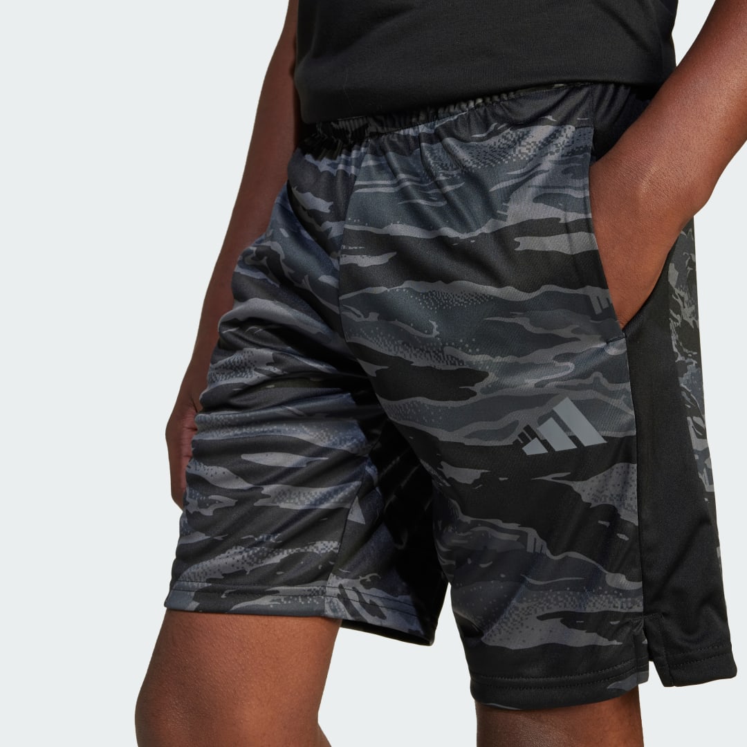 Adidas Train Essentials Camo Print Short Kids