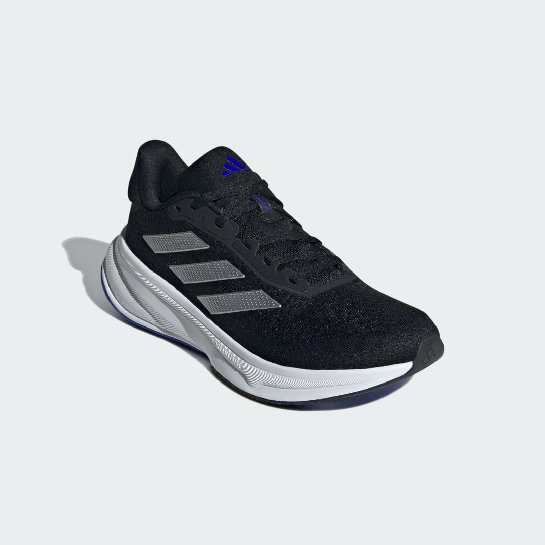 

adidas Tenis Response Super Mujer, Negro/plata gris/lucid azul