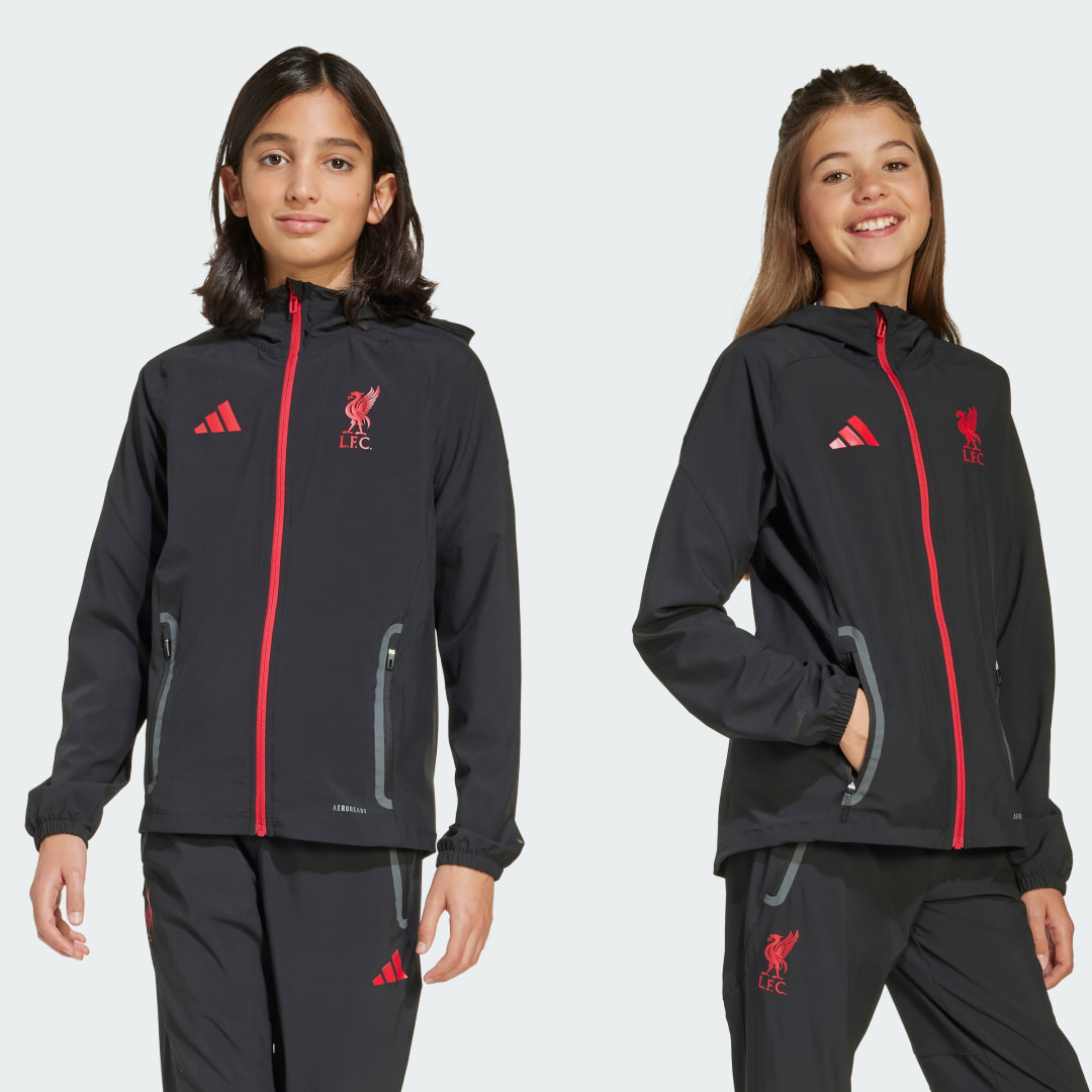 Adidas Liverpool FC Tiro 25 Competition Vis Tech Reisjack Kids