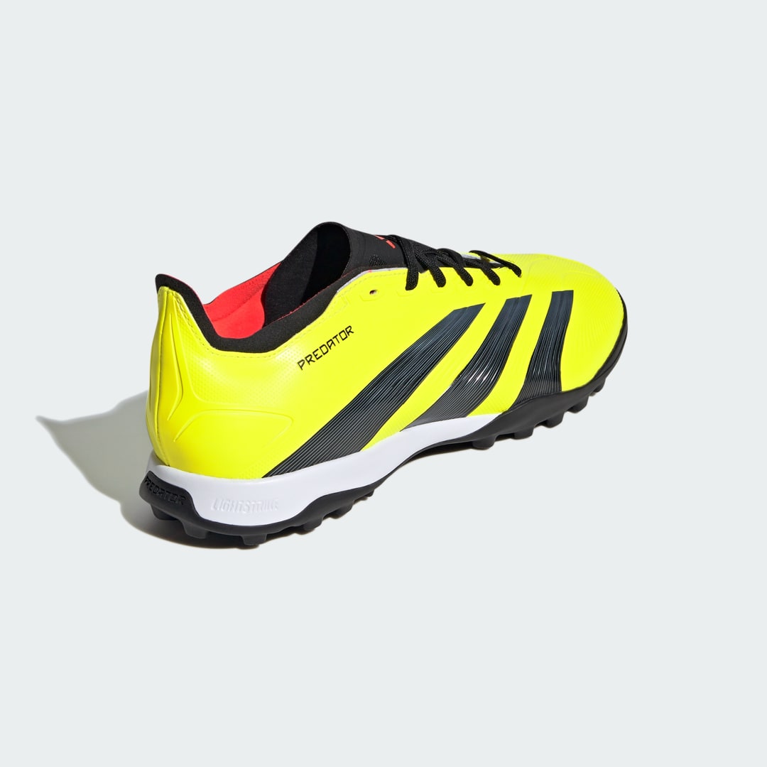 

adidas Guayos Predator 24 League Low Pasto Sintético Unisex, Negro