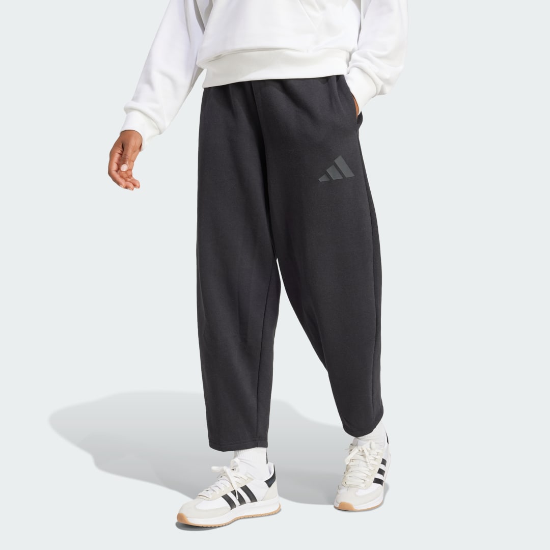 Image of Pantaloni Essentials Contemporary Logo Fleece Barrel cod002