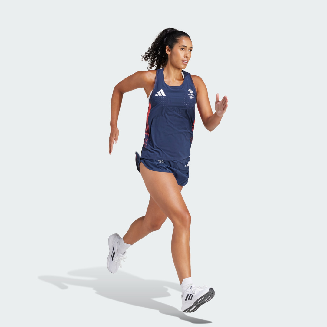 Adidas Team GB Adizero Running Split Short